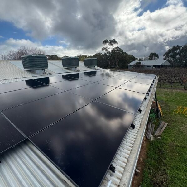 37.4 kW Commercial Solar and 20 kWh Sungrow Battery Installation in Willunga, SA