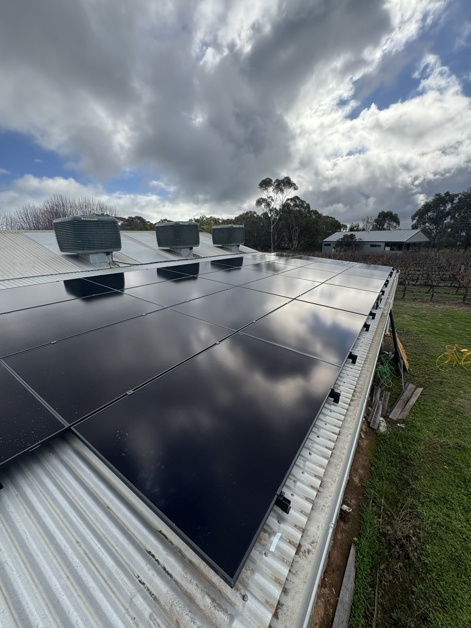 37.4 kW Commercial Solar and 20 kWh Sungrow Battery Installation in Willunga, SA