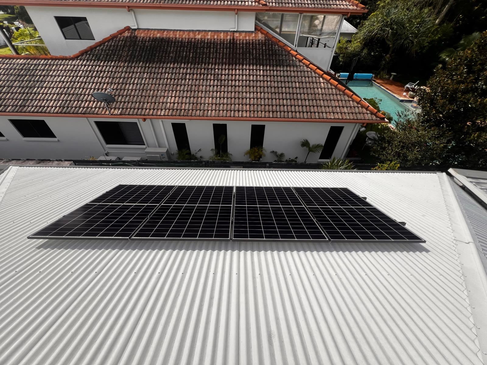 6.65 kW Solar and 24 kWh GoodWe Battery Installation in Twin Waters, QLD