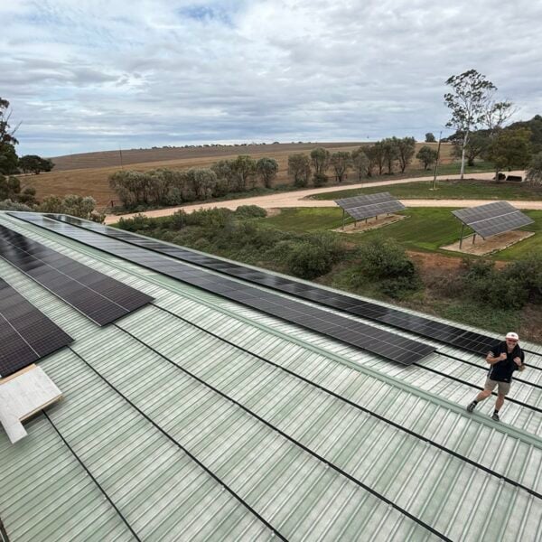 75.48 kW Off-Grid Solar and 93.6 kWh Battery System in Hart, SA