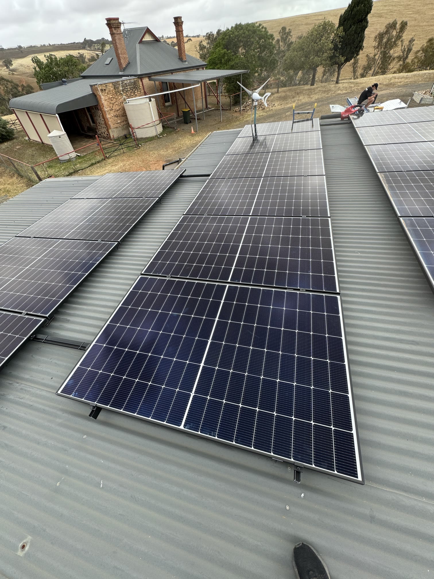 Off-Grid Solar and Battery System in Concordia, SA
