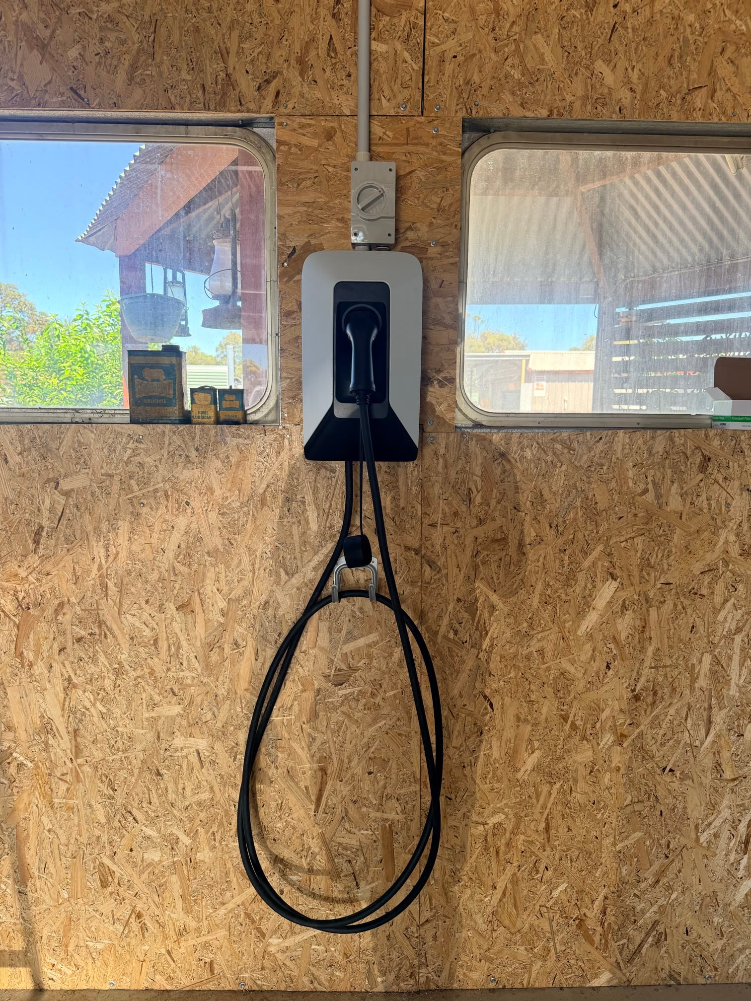 EV Charger Installation with Long Cable Run in Mallala, SA